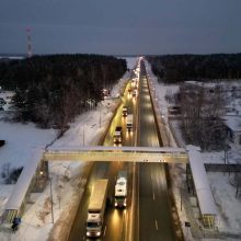 Энергетики филиала «Свердловэнерго» обеспечили электроснабжение объектов наружного освещения на автодороге Екатеринбург – Тюмень