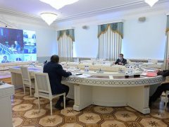 Евгений Куйвашев и руководство «Газпрома» договорились о шагах по модернизации газотранспортной системы в регионе