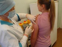 В Свердловской области за две недели привили от гриппа 25 % детей
