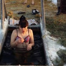 Крещение 2016: как купаются таличане