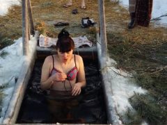 Крещение 2016: как купаются таличане