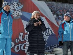 <strong>ЛЮДМИЛА БАБУШКИНА ДАЛА СТАРТ ЧЕРЕДЕ СПОРТИВНЫХ СОБЫТИЙ 2026 ГОДА</strong>