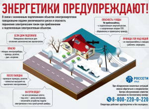 <strong>Правила электробезопасности во время паводка</strong>