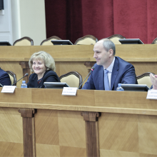 Людмила Бабушкина во Всемирный день действий профсоюзов «За достойный труд!» обратилась к свердловским профсоюзным активам